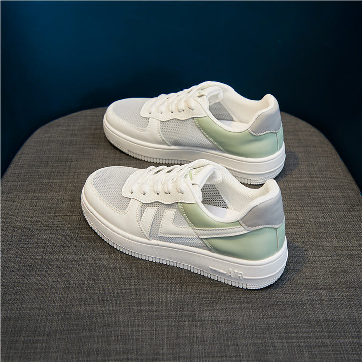 Dame sneakers i moderne design med farverige accenter og åndbar struktur Stilla