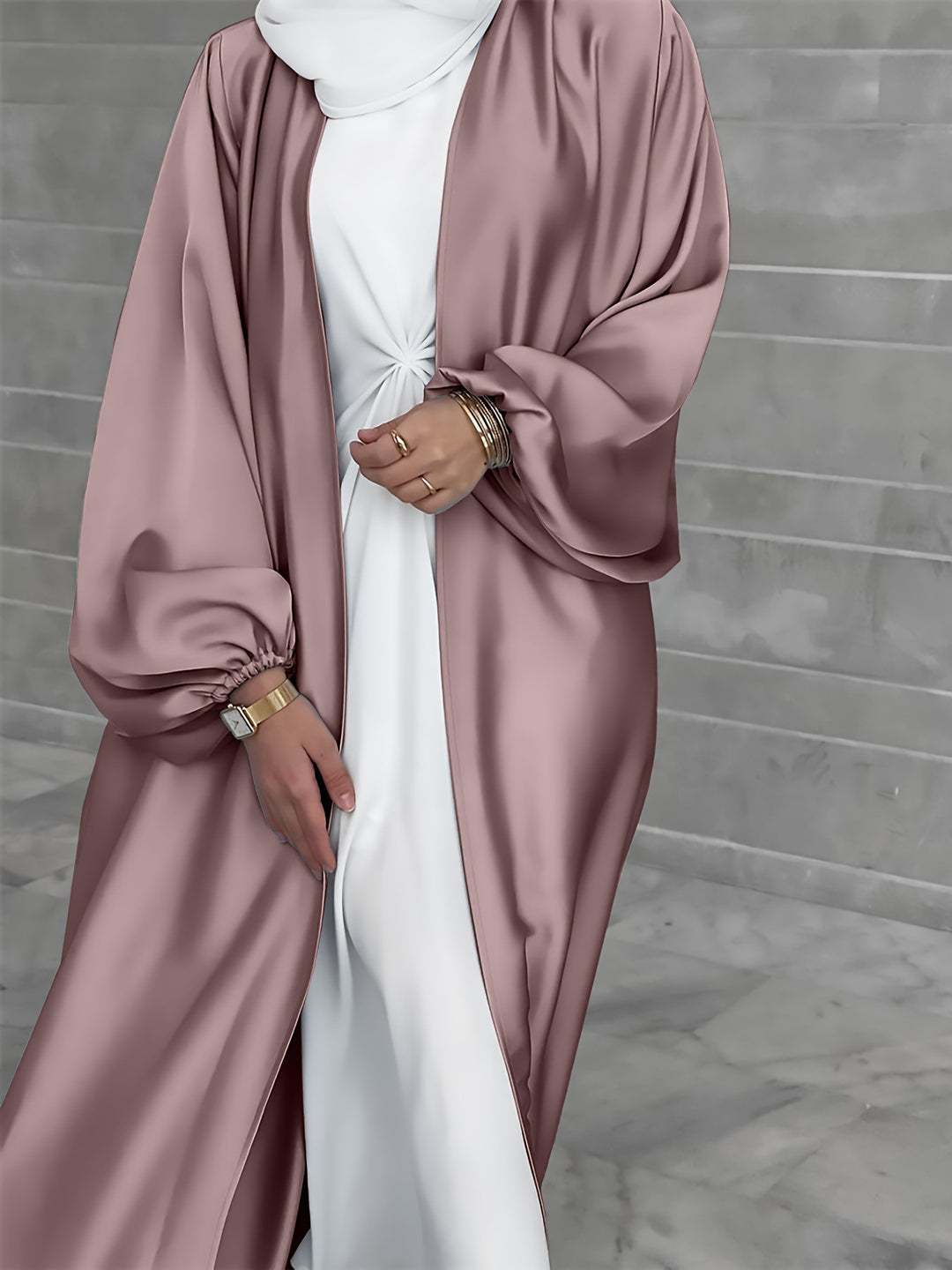 Dame elegant Kimono-Style overtræk Stilla