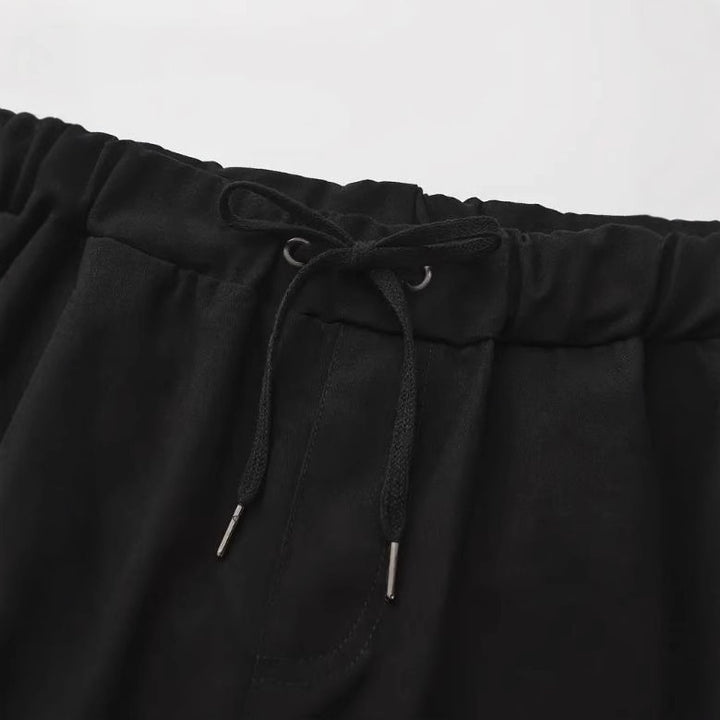 Herrer Cargo-Joggingbuks med praktiske sidelommer og elastisk linning Stilla