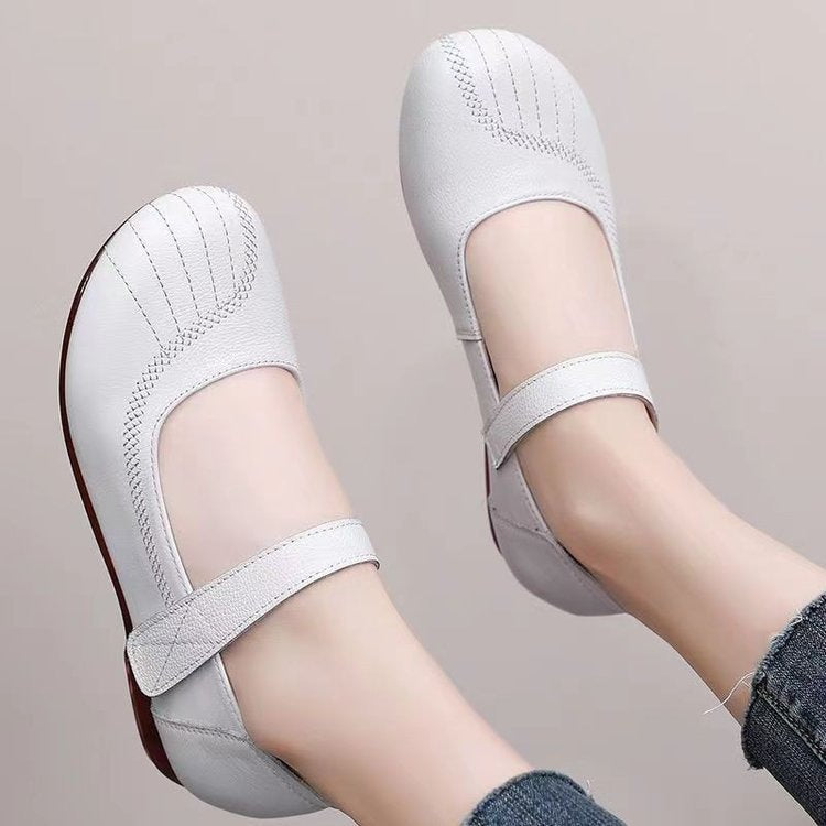 Dame Ballerinas med justerbart remdesign og behagelig pasform Stilla