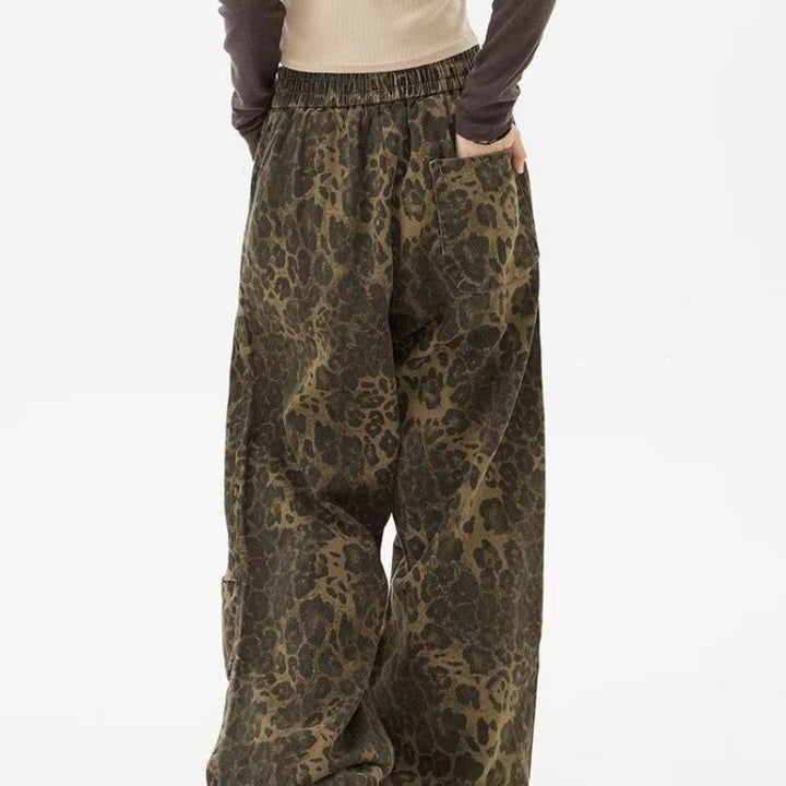 Dame Relaxed Fit Stufendruck Bukser Stilla