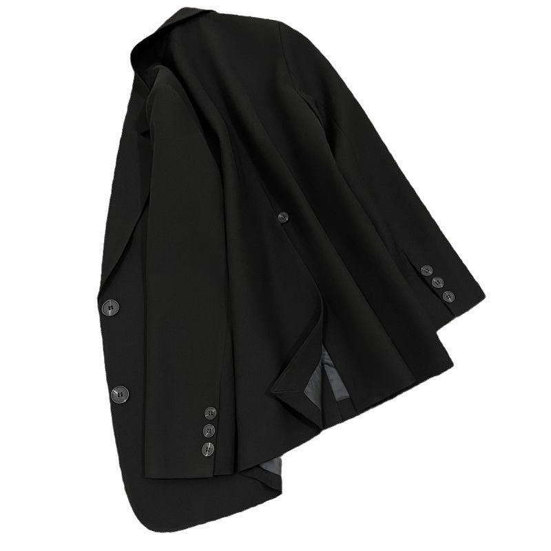 Kvindernes elegante blazer med skræddersyet pasform og kontrasterende knapper Stilla