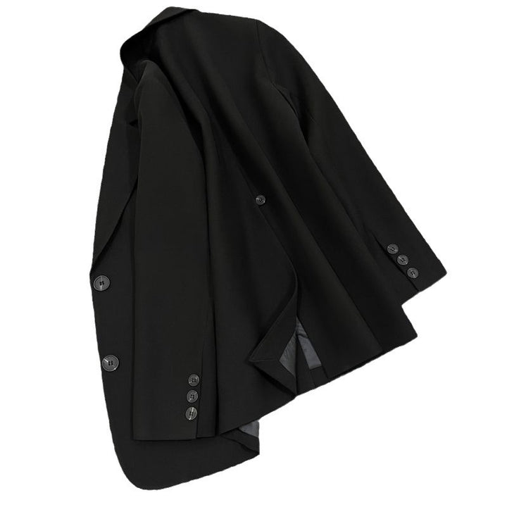 Kvindernes elegante blazer med skræddersyet pasform og kontrasterende knapper Stilla