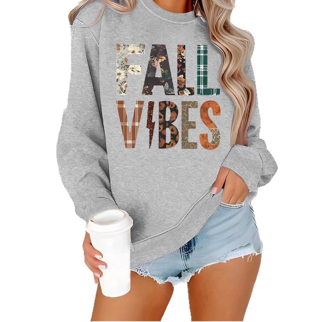 Kvinders sweatshirt med grafisk print og komfortabel pasform Stilla