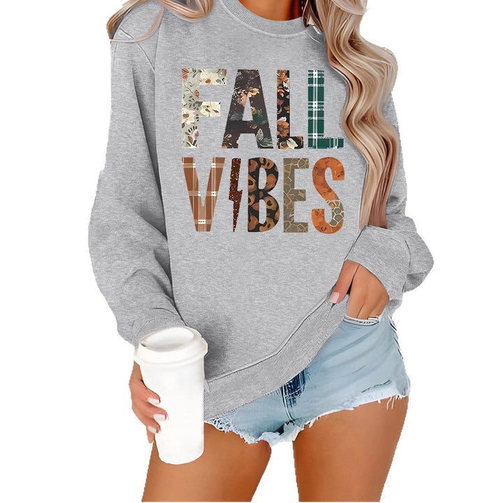 Kvinders sweatshirt med grafisk print og komfortabel pasform Stilla
