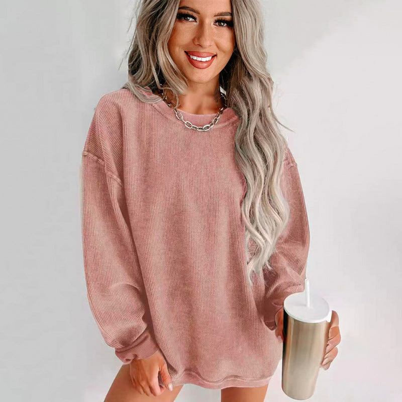 Femme Cozy Oversized Ribbet Sweatshirt Stilla
