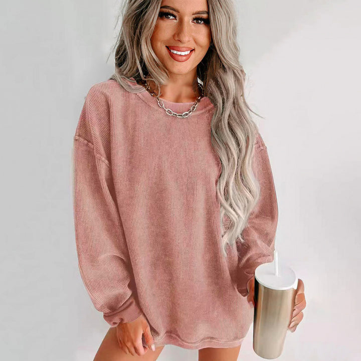 Femme Cozy Oversized Ribbet Sweatshirt Stilla