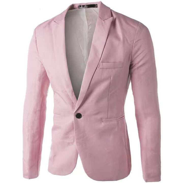 Herres elegant jakkesæt blazer med moderne snit og fin tekstur Stilla