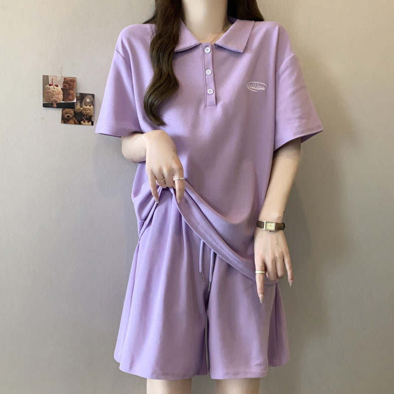 Femme Polo Stil Lounge Sæt Stilla