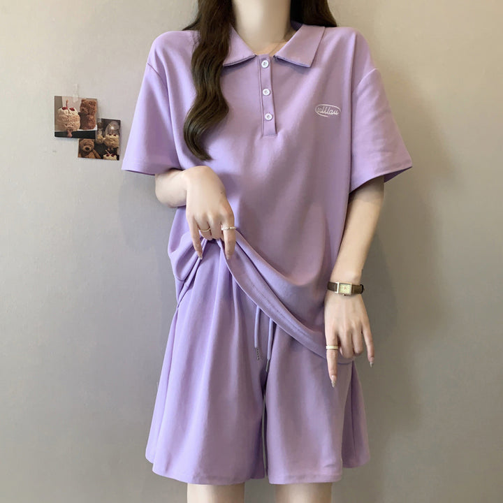 Femme Polo Stil Lounge Sæt Stilla