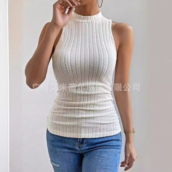Stilla | Casual Strik Rund Hals Vest