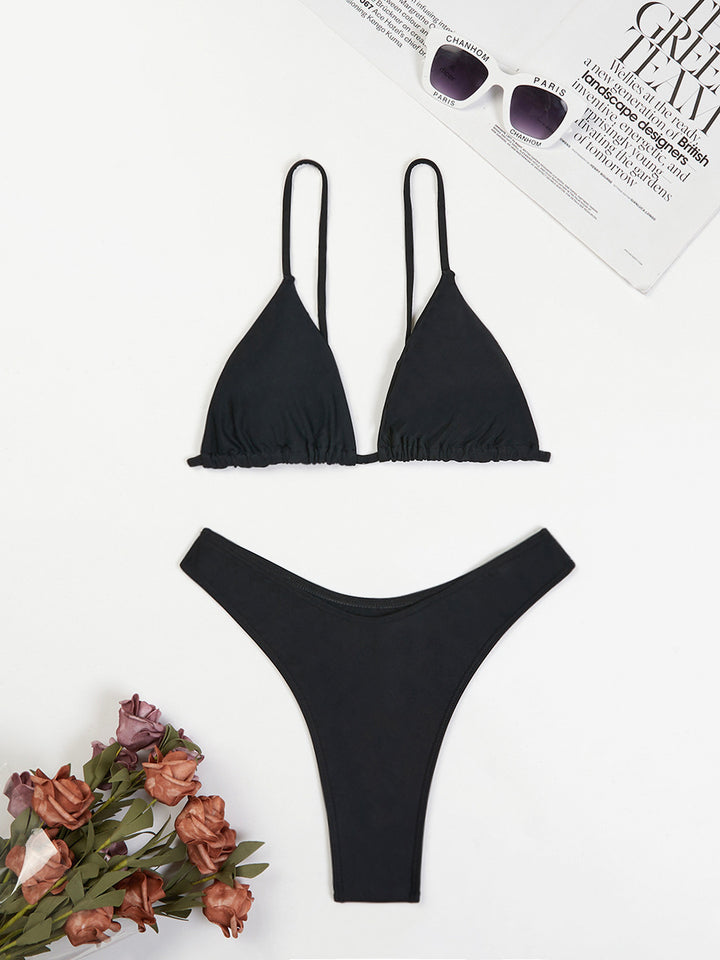 Femme Trekant-Udsnit Bikini Sæt Stilla