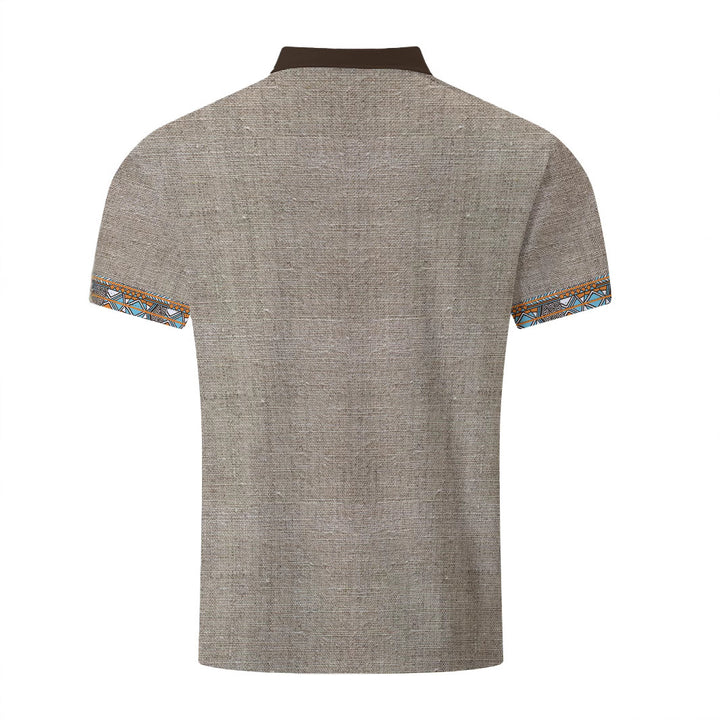 Herrer Poloshirt i moderne, struktureret design med ergonomisk snit Stilla