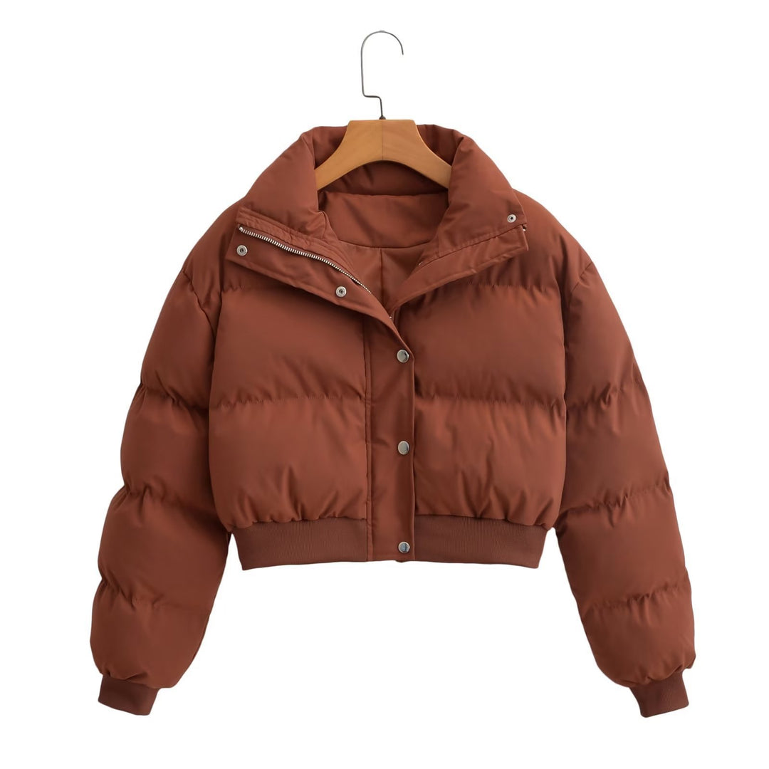 Femme Cropped Puffer Jakke Stilla