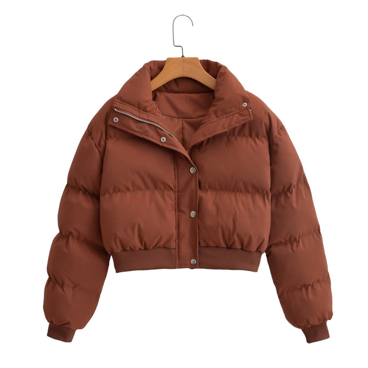 Femme Cropped Puffer Jakke Stilla