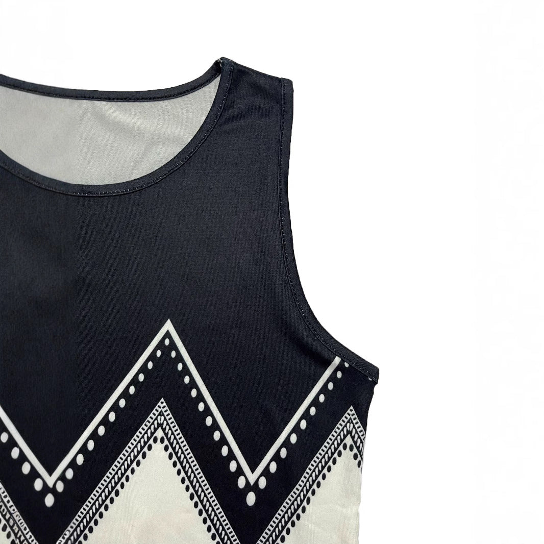 Dame Grafiktryk Tanktop Stilla