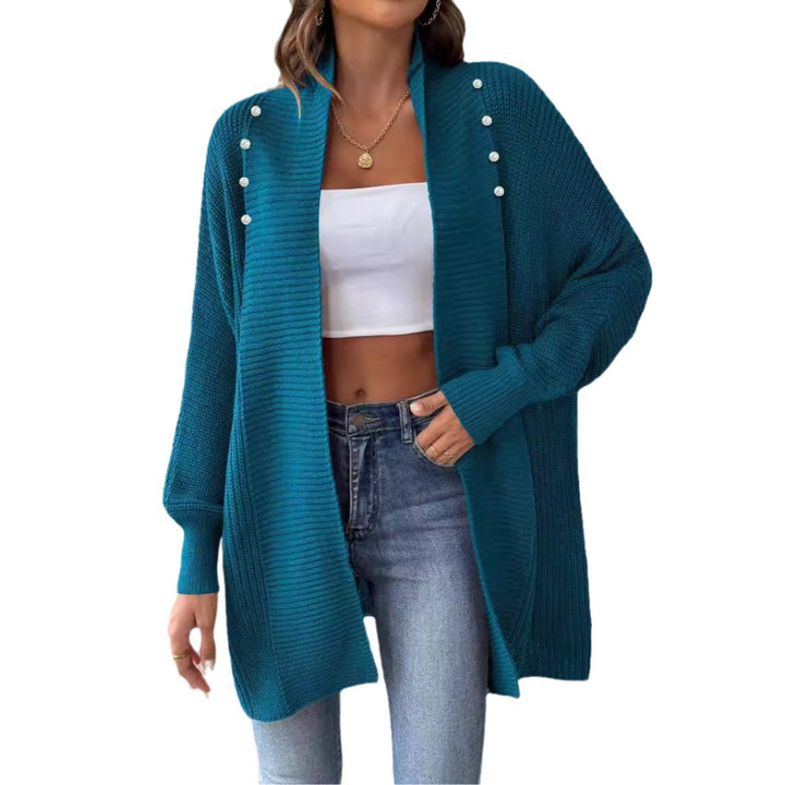 Femme Letvægts Åben Front Cardigan Stilla