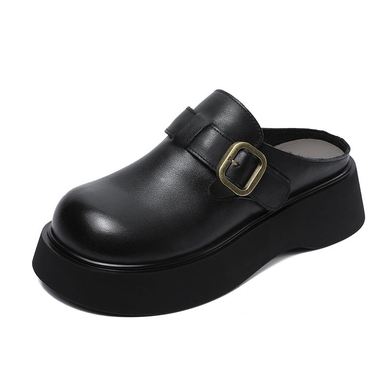 Dame Chunky Slide Clogs med dekorative spænder Stilla