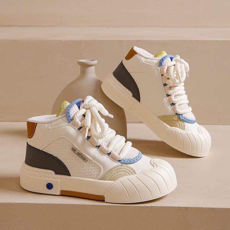 Dame High-Top Sneakers med moderne design og slidstærkt overmateriale Stilla