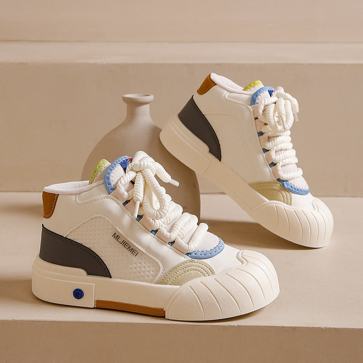 Dame High-Top Sneakers med moderne design og slidstærkt overmateriale Stilla