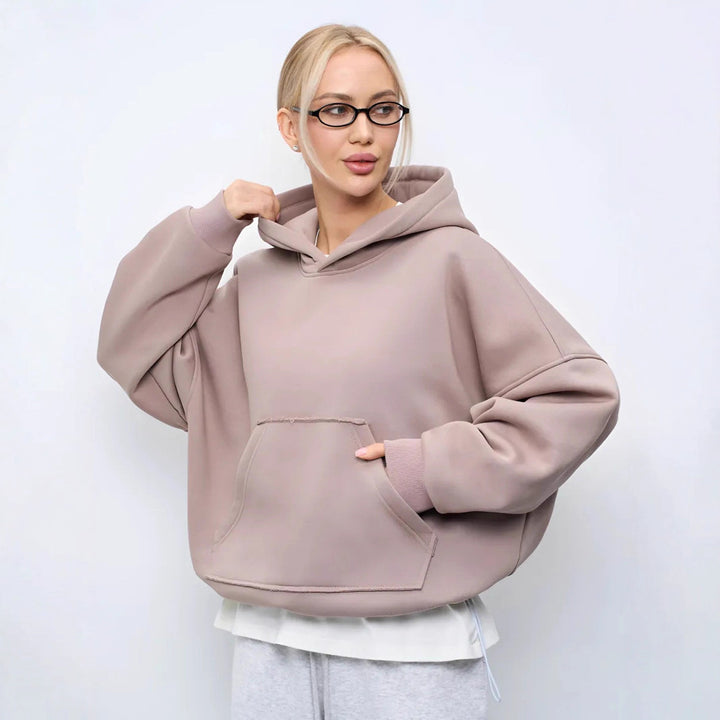 Dame oversized hættetrøje Stilla