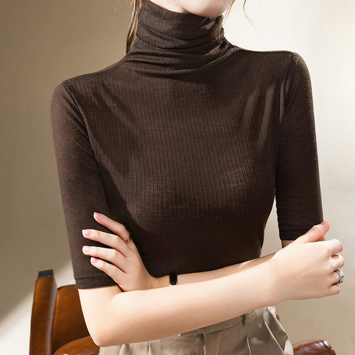 Dame Rullekrave Shirt Stilla