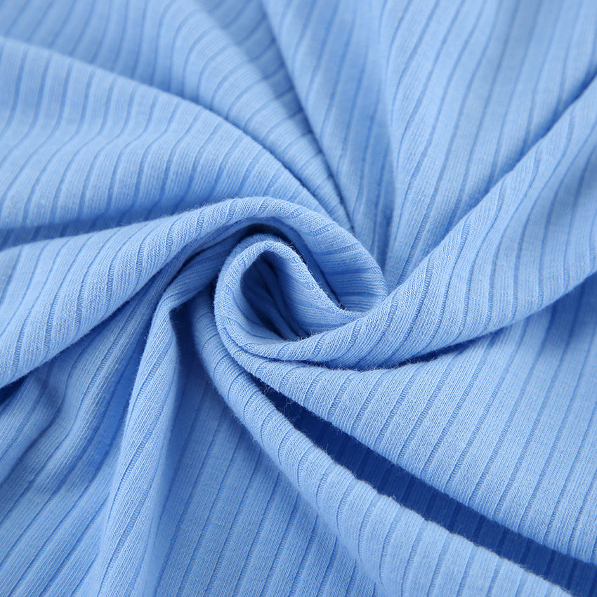 Dame Maxikjole med lange ærmer og sidelærer Stilla