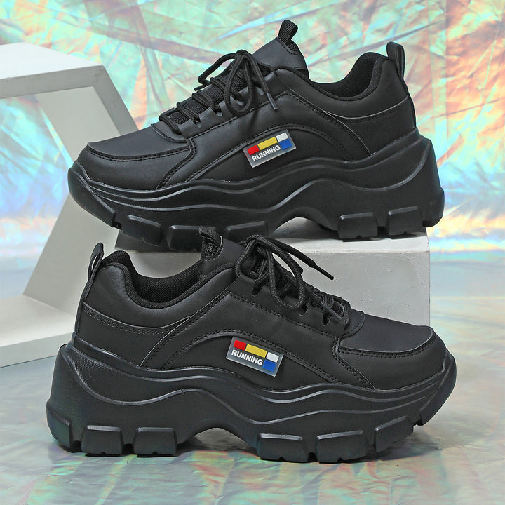 Dame komfortable hverdags-sneakers med dæmpende sålprofil Stilla