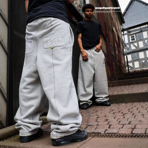 Dame sweatpants med innovativt design og trendy zip-detalje Skovae