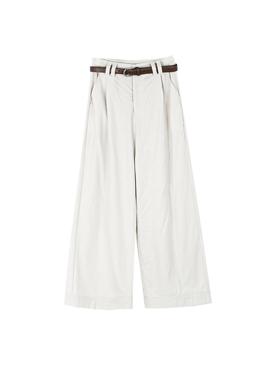 Dame bred High-Waist jakkebukser med imponerende snit og elegant talje Stilla