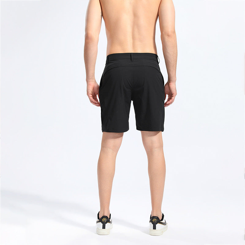 Herrer cargo shorts med flere lommer Stilla