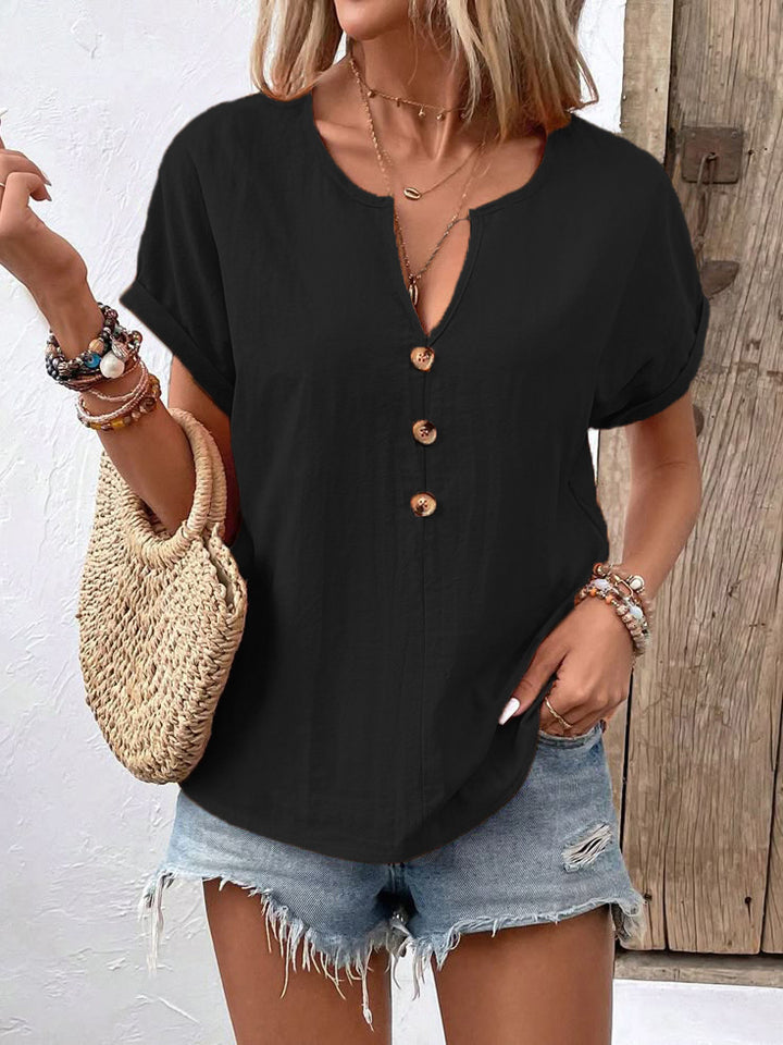 Dame fritid Button-Up skjorte Stilla