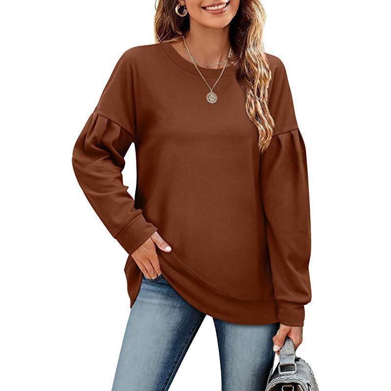 Dame Oversized Sweatshirt med Puffærmer Stilla