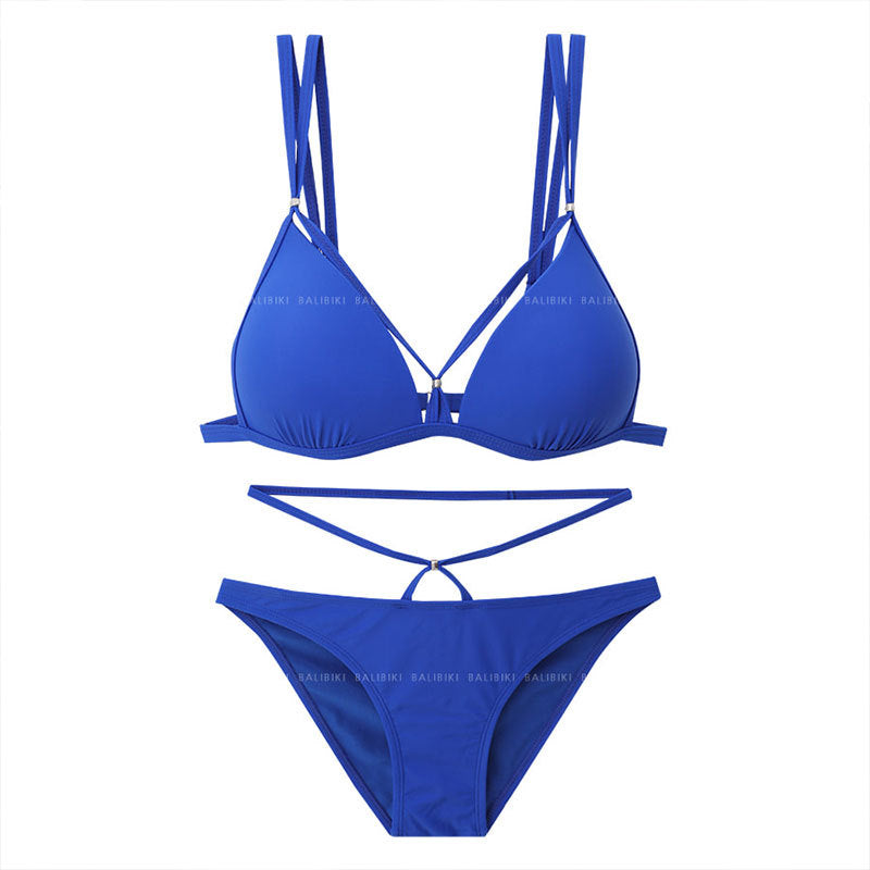 Dame bikini sæt med innovativt cut-out design og justerbare stropper Stilla