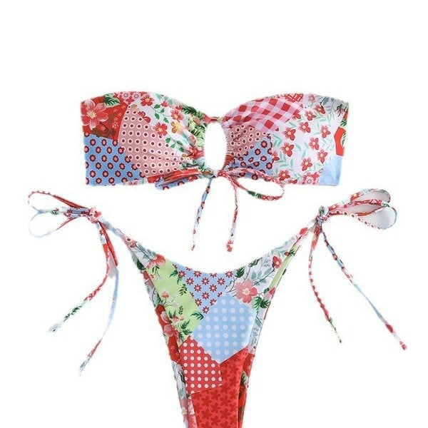 Femme Stilfuldt Cut-Out-Bikini-Sæt Stilla