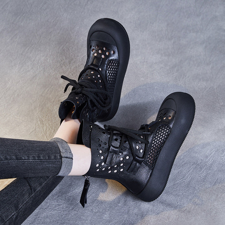 Herre Åndbare Snørebånd Højtop Sneakers Stilla