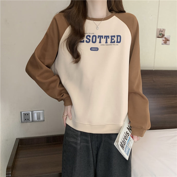 Dame Casual Grafik Sweatshirt Stilla