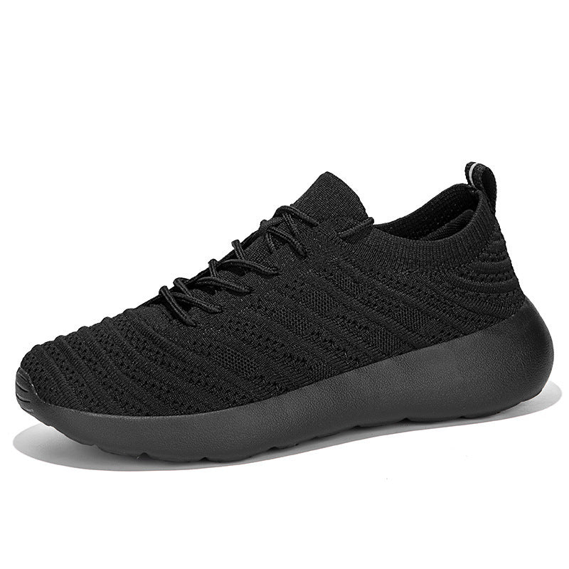 Herre Lettere Fleksible Strik Sneakers Stilla
