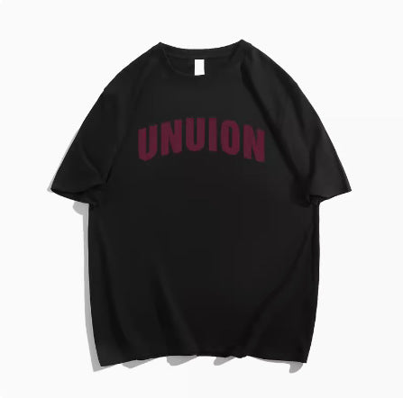 Dame Oversized T-shirt med grafisk tekst Stilla