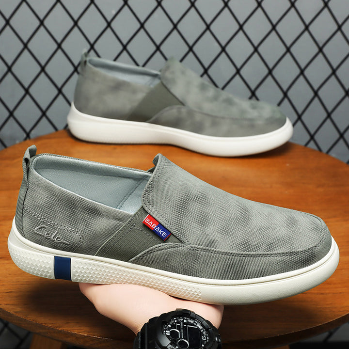 Femme Stilfulde Slip-On Sneakers med Polstret Indersål Stilla