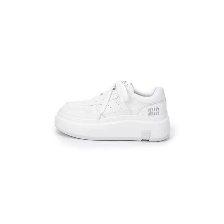 Femme Chunky Platform Snøre绑定 Sneakers Stilla