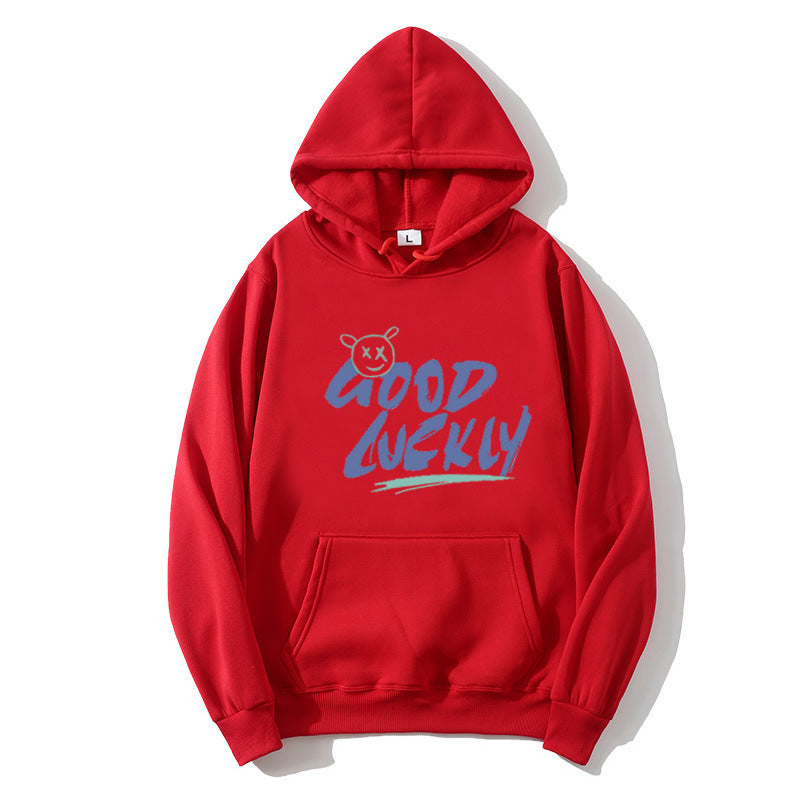 Kvinders Hoodie med Moderne Grafisk Design Skovae