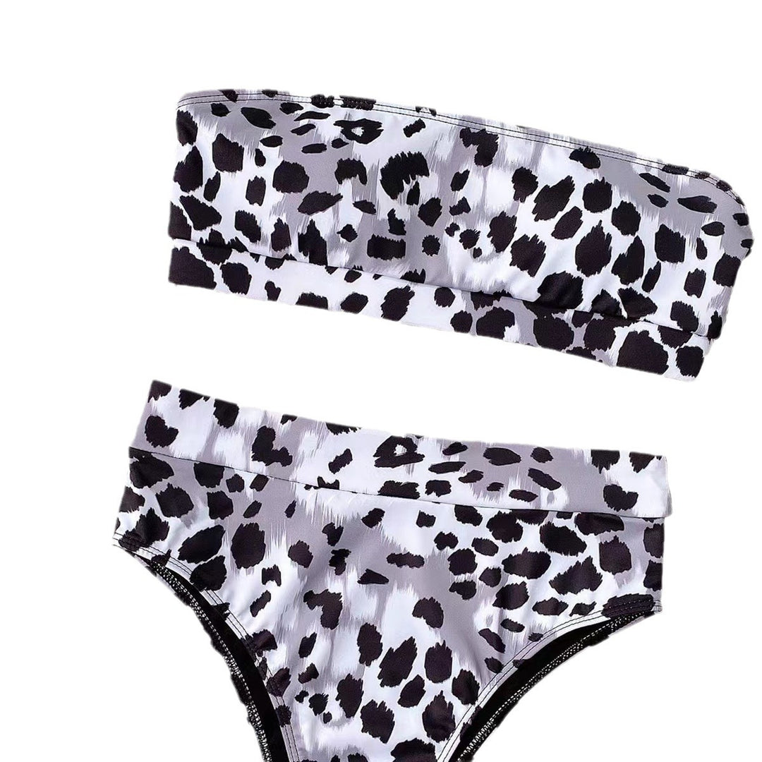 Dame Bandeau Bikini Sæt Stilla 1750839798