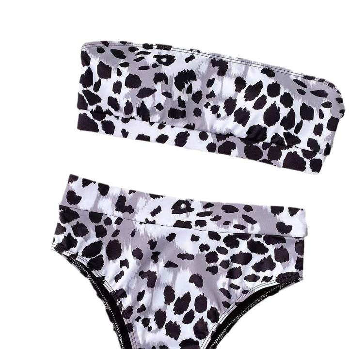Dame Bandeau Bikini Sæt Stilla 1750839798