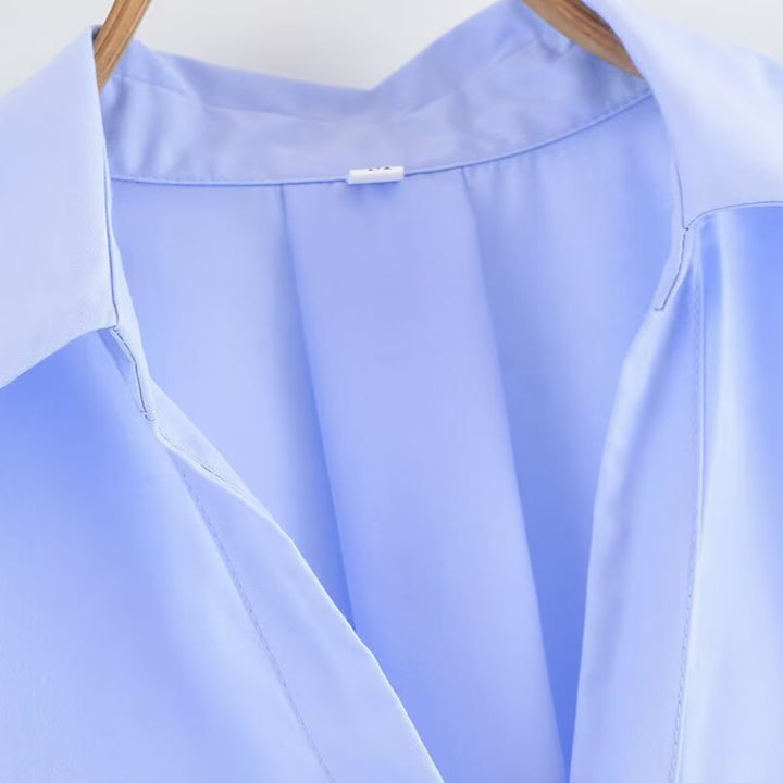 Kvinders bluse med bred pasform og elegante ærmer Stilla