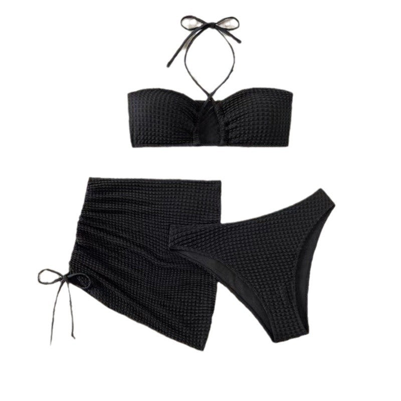 Dame bikini sæt med raffineret design og høj talje Stilla