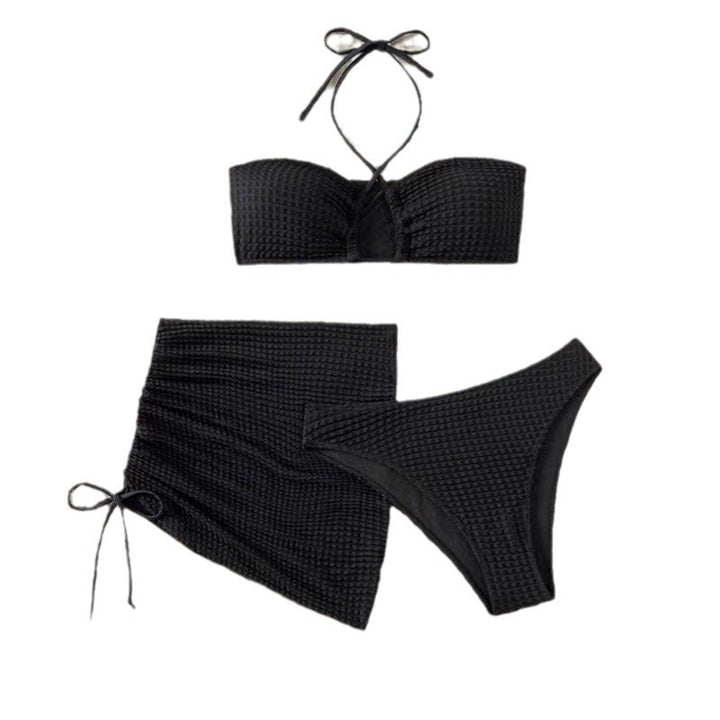 Dame bikini sæt med raffineret design og høj talje Stilla