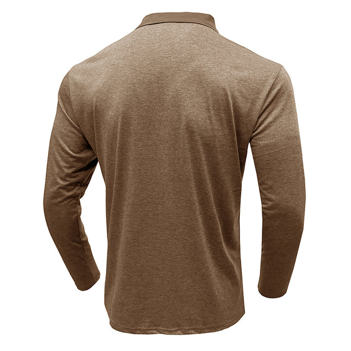 Herrer Langærmet Polo Shirt Stilla