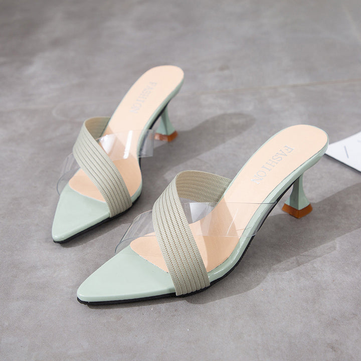 Dame mode Slingback-pumps med et stilfuldt snit og elegant remdesign Stilla