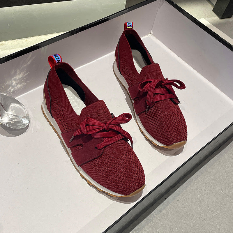 Dame Sporty Mesh-Sneakers med åndbart overdækning Stilla
